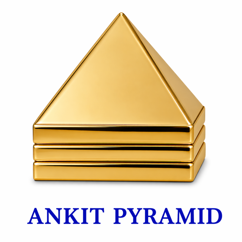 ANKIT PYRAMID GOLD 2.5X2.5&amp;quot;